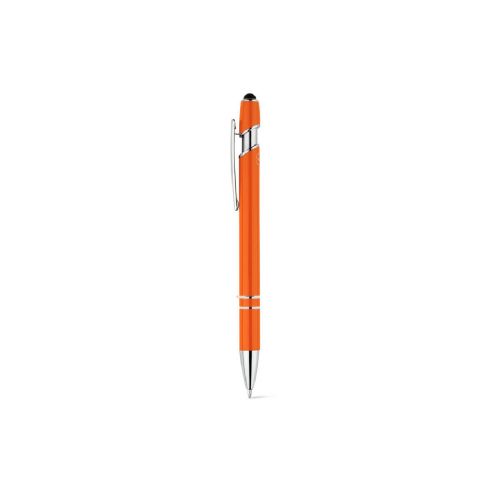 NEIL - Kugelschreiber mit Gehäuse aus recyceltem Aluminium (100% rAL) und Touch-Pen Druckknopf