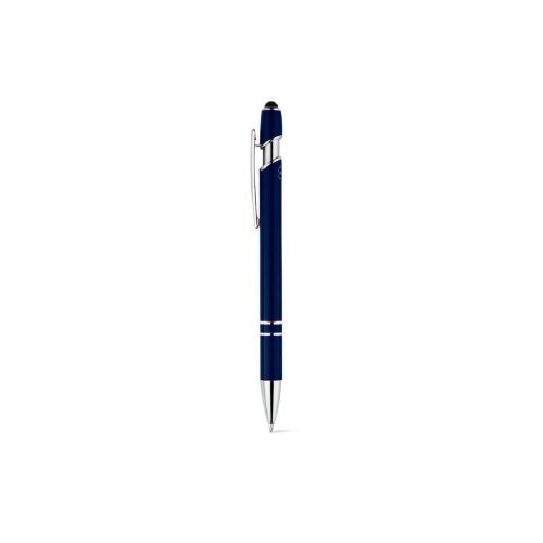 NEIL - Kugelschreiber mit Gehäuse aus recyceltem Aluminium (100% rAL) und Touch-Pen Druckknopf