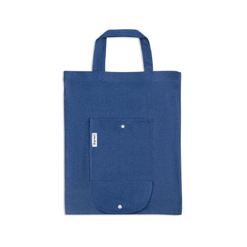 SIENA - Faltbare Tasche aus Baumwolle (50%), receycelte Baumwolle (30%) und Polyester (20% rPET) (140 g/m²)