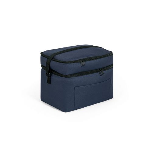CANCUN LARGE - Kühltasche aus 600D, recyceltem Polyester, mit verstellbarem Gurtband 14 L