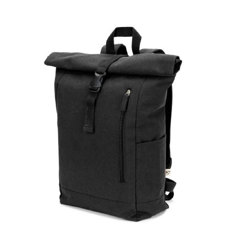 SAINT - Roll-Top-Rucksack aus recyceltem Baumwolle und recyceltem Polyester (380 g/m²)