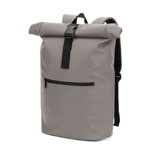 PORTLAND - Roll-Top-Rucksack aus PU mit Laptopfach, 16“
