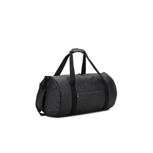 OSASCO SPORT - Sporttasche im Zylinder-Format aus hochdichtem, recyceltem 600D-Polyester mit Seitenfach für Schuhe