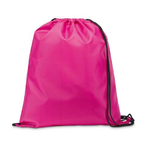 CARNABY - 210D Rucksacktasche mit schwarzen Zugbändern