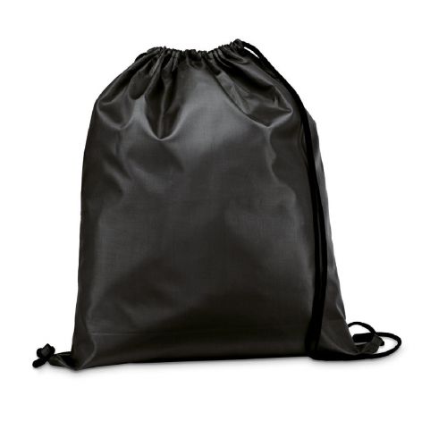 CARNABY - 210D Rucksacktasche mit schwarzen Zugbändern