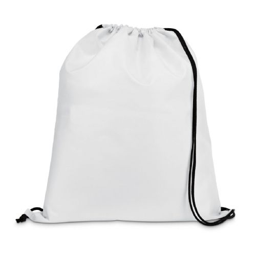 CARNABY - 210D Rucksacktasche mit schwarzen Zugbändern