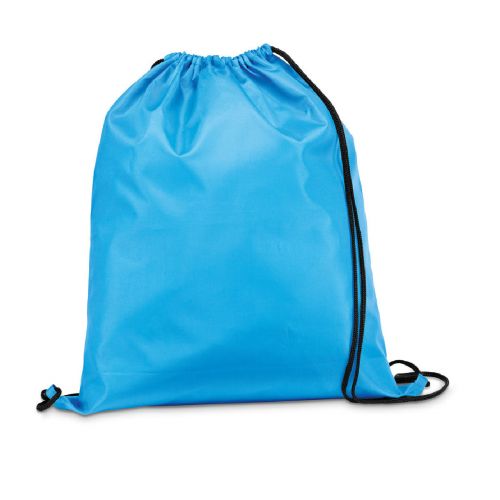 CARNABY - 210D Rucksacktasche mit schwarzen Zugbändern