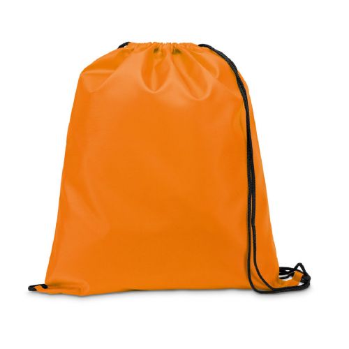 CARNABY - 210D Rucksacktasche mit schwarzen Zugbändern