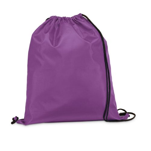 CARNABY - 210D Rucksacktasche mit schwarzen Zugbändern