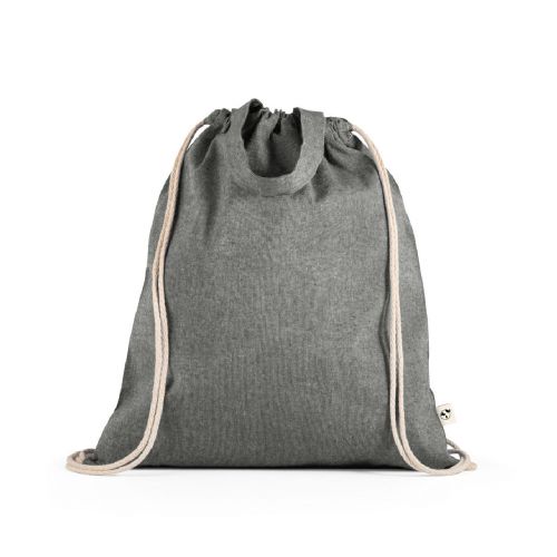 RISSANI - Tragetasche/Turnbeutel (2in1) aus recycelter Baumwolle (70%) und polyester (30% rPET) (140 g/m²)