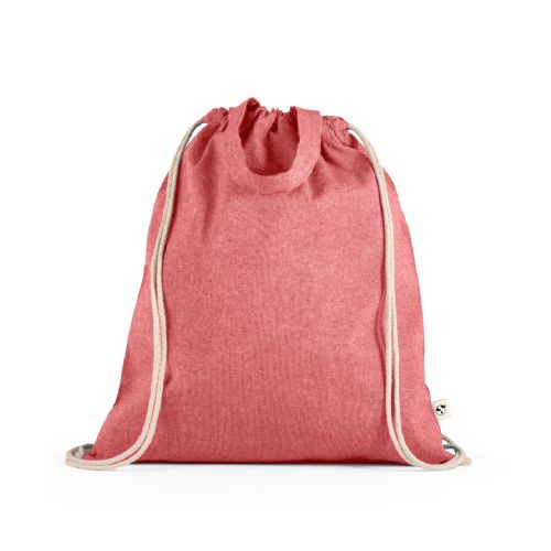 RISSANI - Tragetasche/Turnbeutel (2in1) aus recycelter Baumwolle (70%) und polyester (30% rPET) (140 g/m²)
