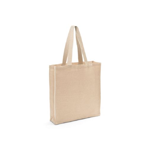 PADOVA - Juco Tragetasche (275 g/m²) mit Innentasche aus 100% Baumwolle (120 g/m²)