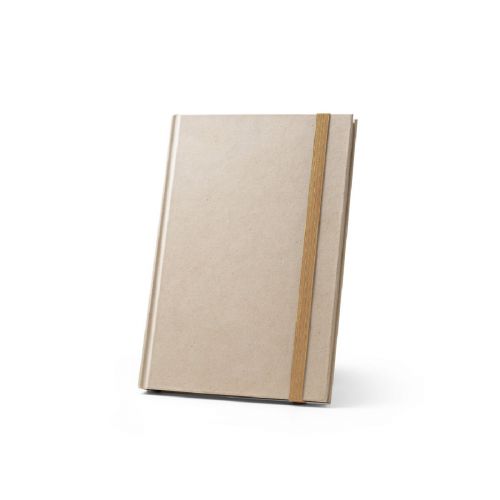 DICKINSON - A5-Notizbuch mit festem Einband, hergestellt aus Zuckerrohrpapier (80 % zuckerrohr) mit linierten Seiten
