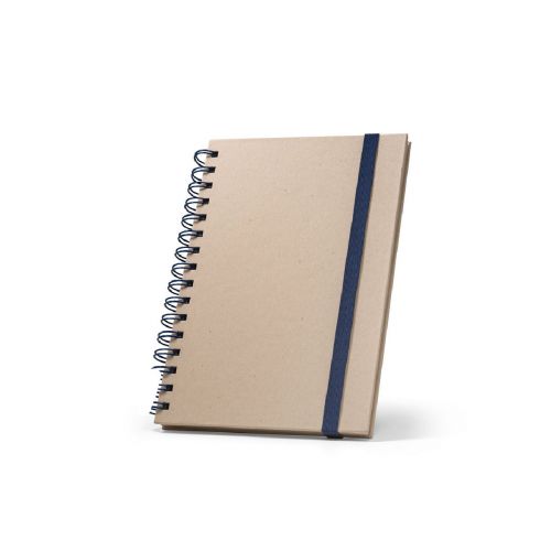 PROUST - A5 Notizbuch mit Ringen, fester Einband, aus Zuckerrohrpapier (80% zuckerrohr) mit unbedruckte Seiten