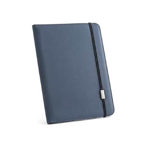 EMERGE FOLDER II - A4 Mappe aus recyceltem Polyester (100% rPET) 300D mit elastischem Verschluss