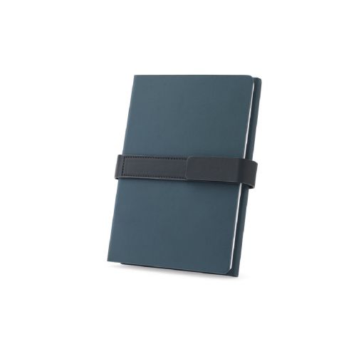 SANDERSON - A5 Notizbuch aus PU (50% recycelt) mit zwei Blöcken: linierte Seiten und unlinierte Seiten