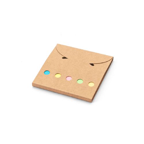 AINSLEY - Büroset 2-in-1- aus 100 % Recyclingpapier mit 6 Haftnotizblöcken