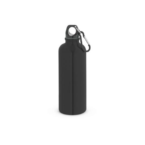 KELCE - Edelstahlflasche mit einwandiger Ausführung und Karabiner, 550 ml