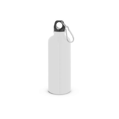 KELCE - Edelstahlflasche mit einwandiger Ausführung und Karabiner, 550 ml