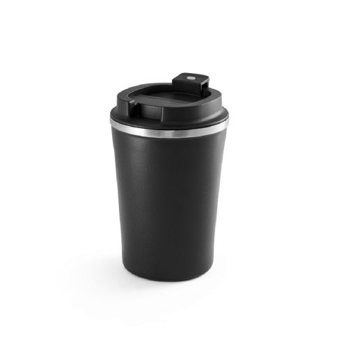 PHELPS CERAMIC - Reisebecher aus Edelstahl mit Keramikbeschichtung innen 470ml
