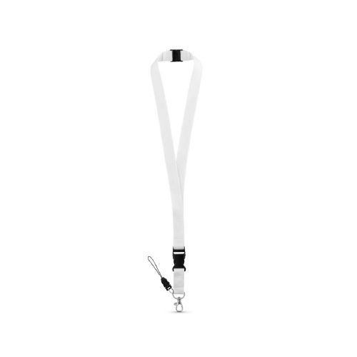 MURRAY - Lanyard aus Polyester (20 mm) mit einem Schlüsselband