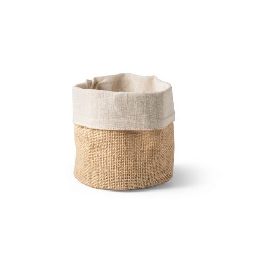 DUCASSE - Mehrzweckbeutel aus Jute (260g/m²) und Baumwolle (120g/m²)