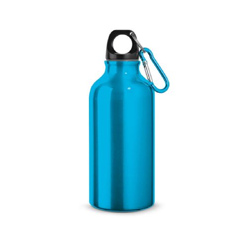 LANDSCAPE S - Aluminium-Sportflasche mit Karabiner 400 ml