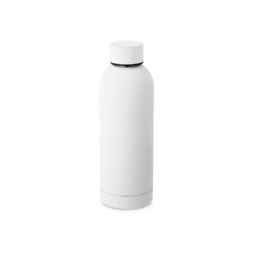 ODIN - Trinkflasche aus Edelstahl (36% recycelt) (550 mL) mit gummierter Oberfläche