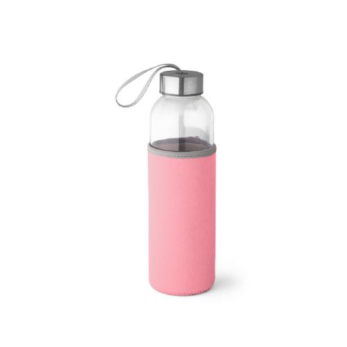 RAISE - Glas und Edelstahl Sportflasche 520 mL
