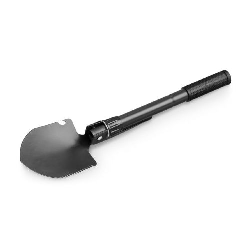 DIG - Faltbare Schaufel aus Metall mit Kompass
