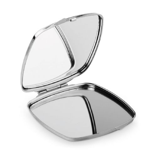 SHIMMER - Doppelter Taschenspiegel aus Metall