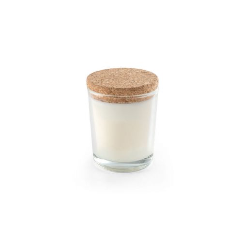 ZEN 80 - Aromatische Kerze in einem Glasbecher mit Korkdeckel 80 g