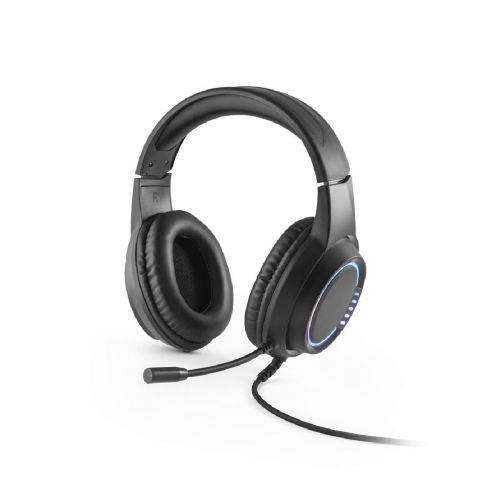 Thorne Headset RGB - Gaming-Kopfhörer mit 2 m Kabel, Mikrofon und RGB-LED-Leuchten aus ABS