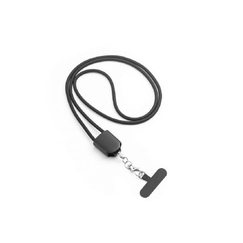 ZEWAIL - Lanyard mit Smartphone-Halterung, USB-C-Kabel und verschiedenen Adaptern aus recyceltem ABS und recyceltem TPE
