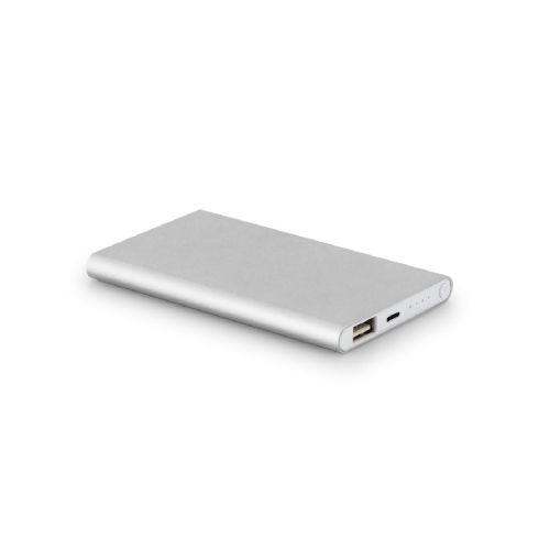 MARCET - Powerbank Slim 4'000 mAh aus 70 % recyceltes ABS (70% rABS) und 30 % recyceltes Aluminium (30% rAL)