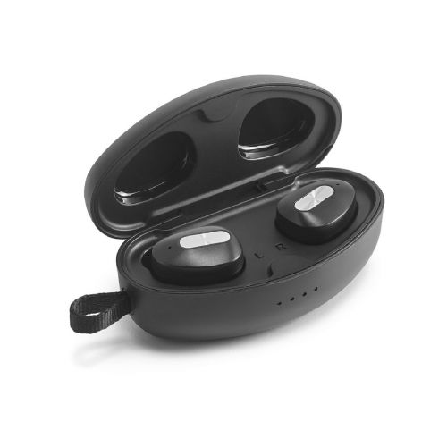 DESCRY - kabellose In-Ear Kopfhörer aus Metall und ABS inkl. Ladegerät
