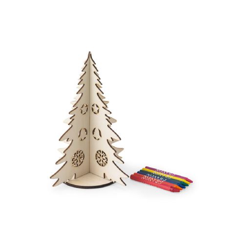 PINERY - Zerlegbarer Weihnachtsbaum aus Holz zum Bemalen