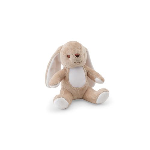 BUGS - Plüschtier aus Polyester in Form eines Hasen, mit Stoff, der sich zur Personalisierung eignet