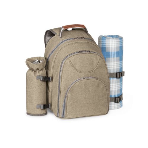 VILLA - Thermischer Picknick-Rucksack aus 600D, hochdichtem, recyceltem Polyester