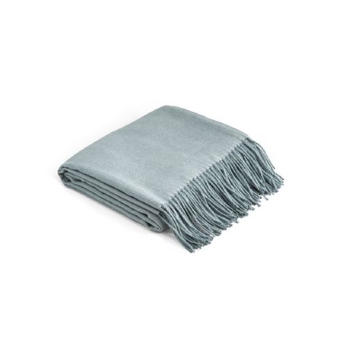 SMOOTH - Decke aus 100% Acryl mit einem Band für Personalisierungskarte (270 g/m²)