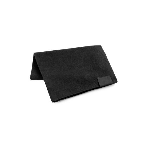 SERENITY - Schal aus recyceltem Polyester (100 % rPET) mit Aufnäher zur individuellen Veredelung
