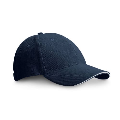 CHRISTOPHE - Sandwichmütze aus 100% Baumwolle (260 g/m²)