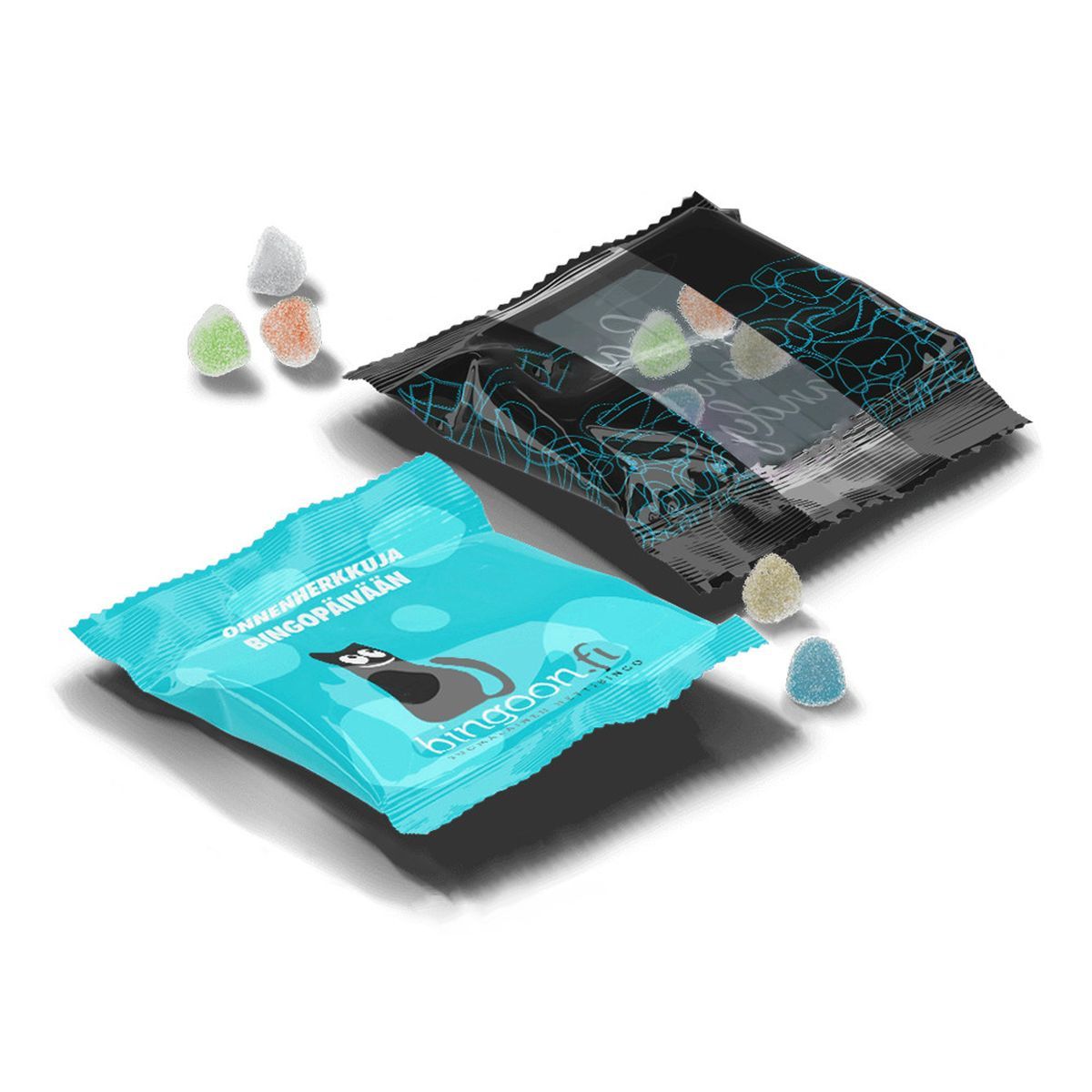 GUMMIES BAG L - Gelee-Bonbon-Mischbeutel, 75 x 90 mm | CC55029A