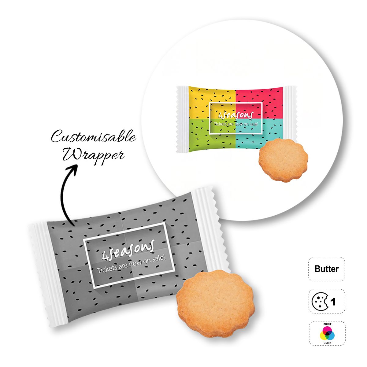 ADVERT COOKIE - Werbeplätzchen, 80x40 mm | GL810708B