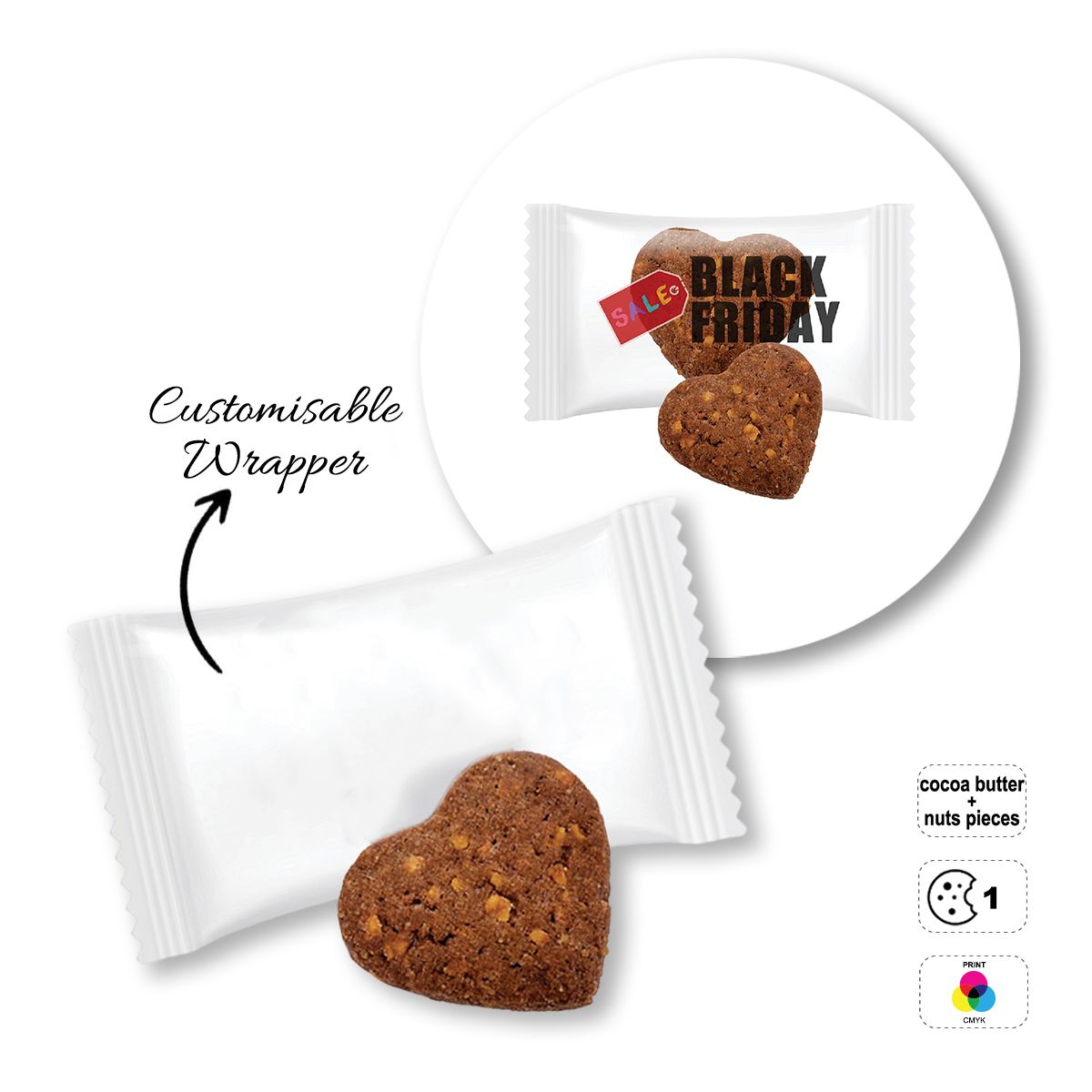 ADVERT COOKIE - Werbeplätzchen, 80x40 mm | GL810708C