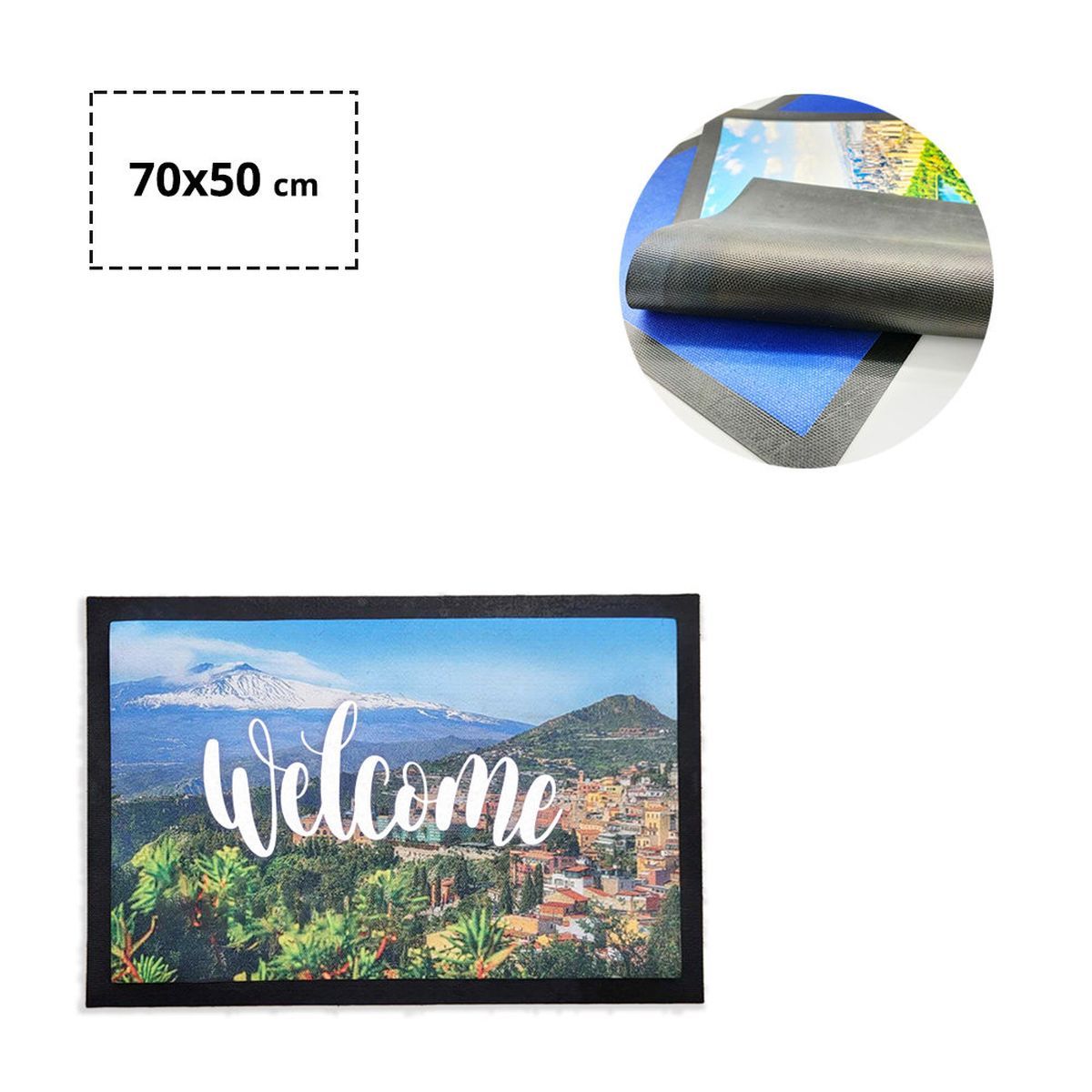 ROME - Dekorativer Teppich, 700x500 mm | GL300301B