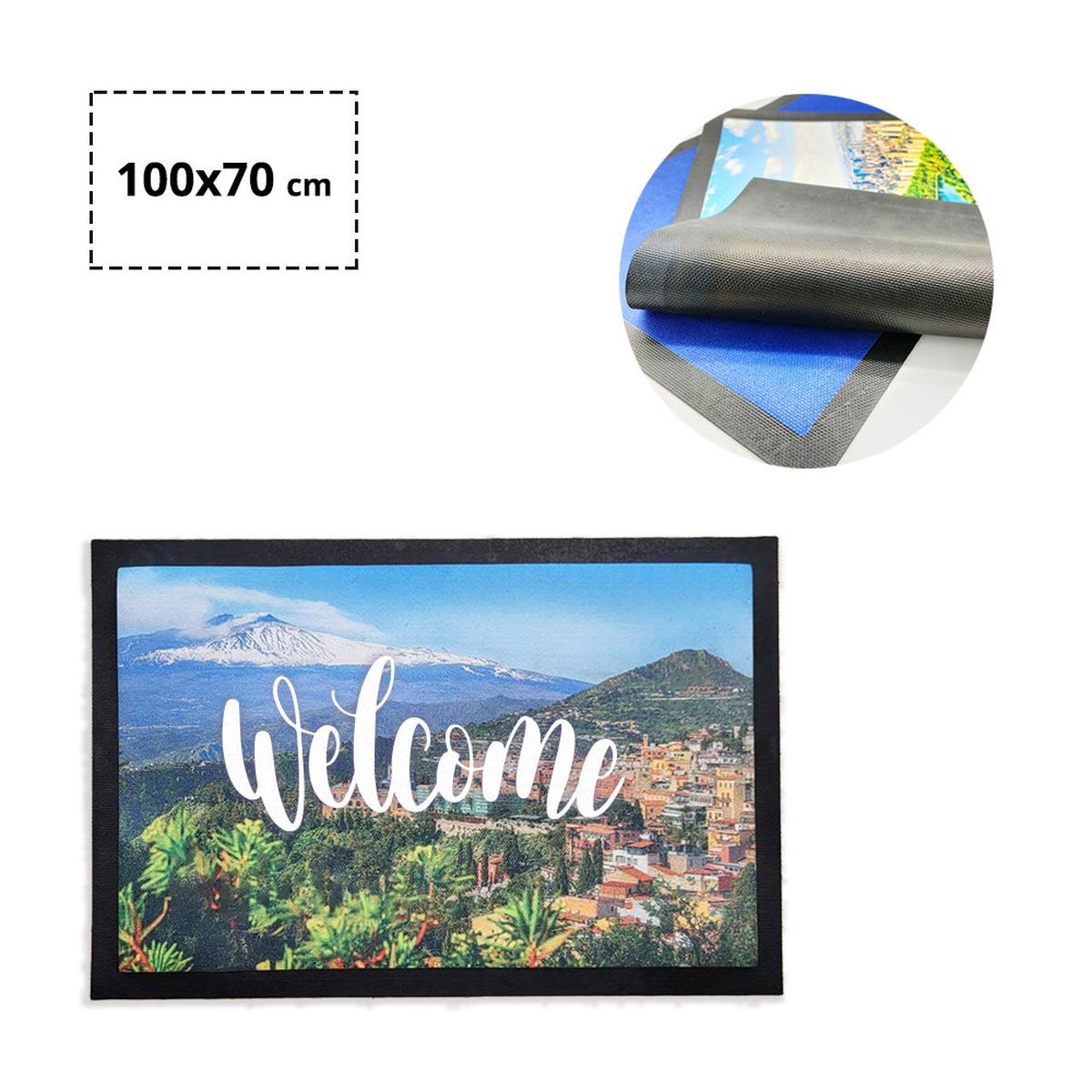 ROME - Dekorativer Teppich, 1000x700 mm | GL300301C