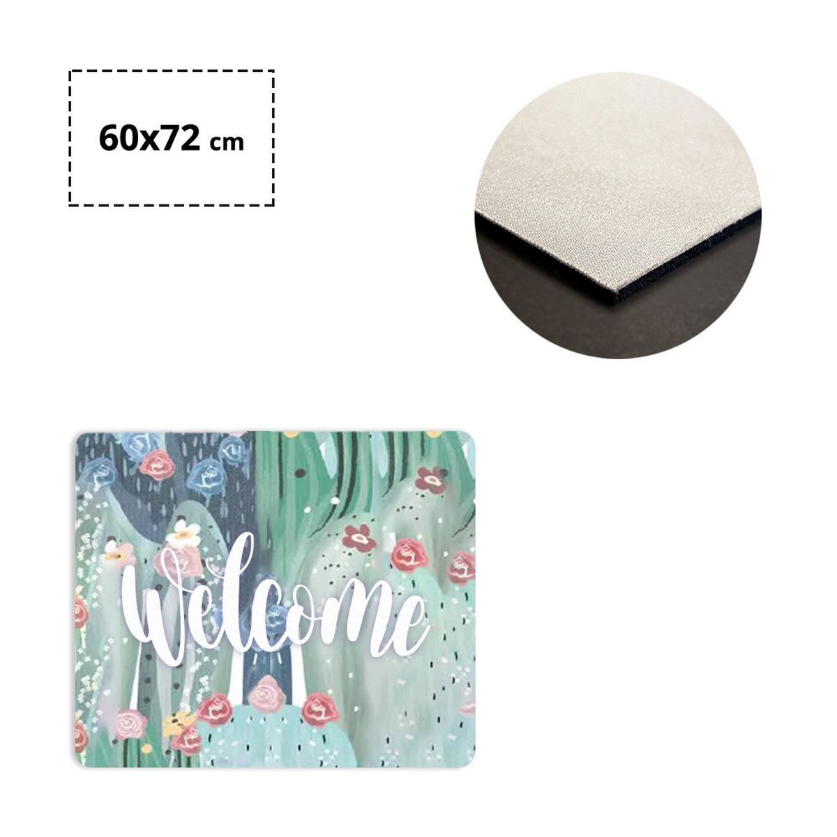 MILAN - Antirutschmatte, 600x720 mm | GL300302C