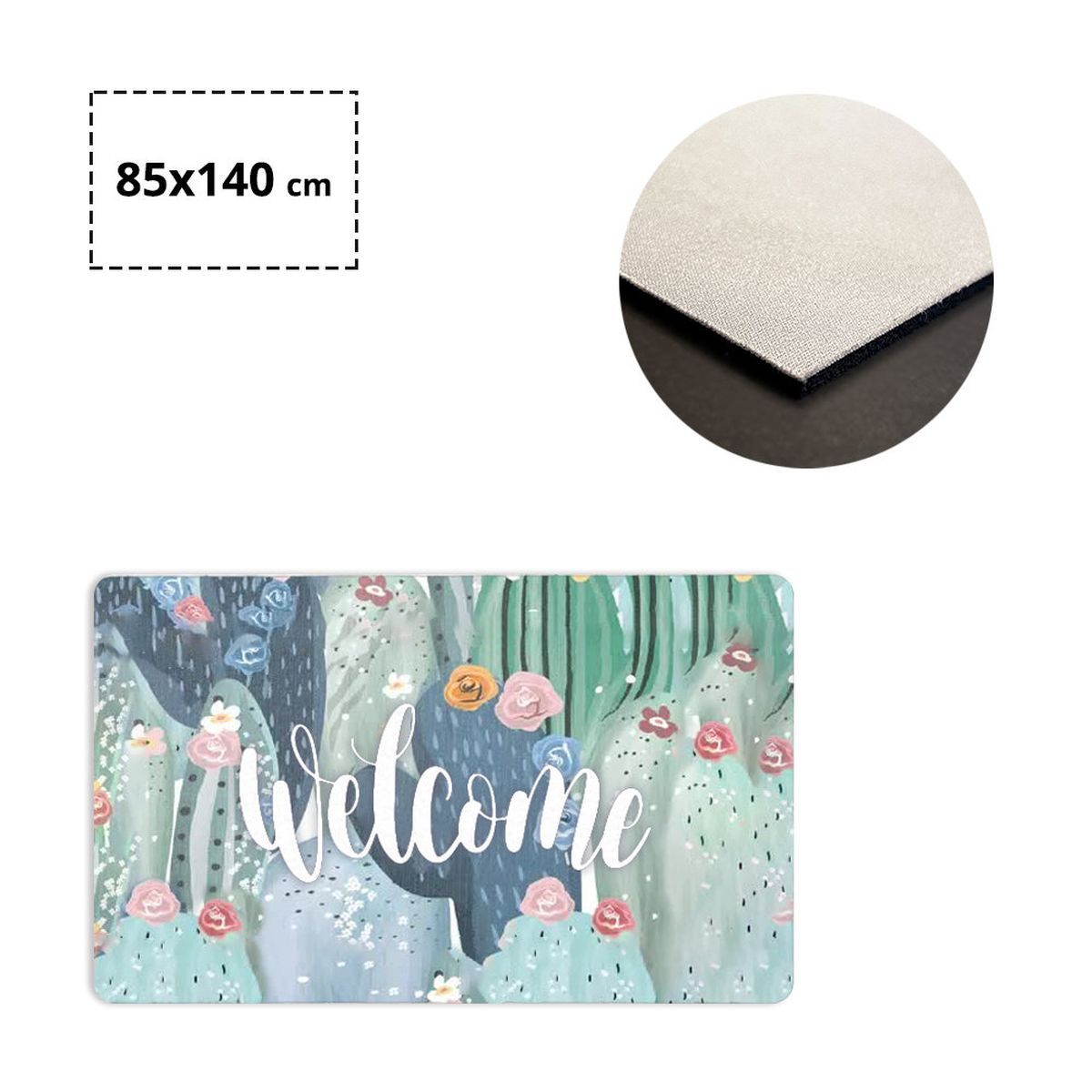 MILAN - Antirutschmatte, 850x1400 mm | GL300302D