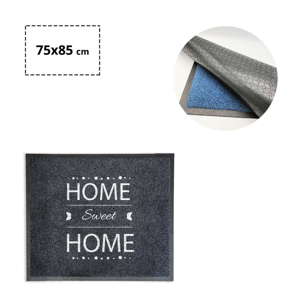 VENICE - Fußmatte zum Trocknen, 750x850 mm | GL300303B